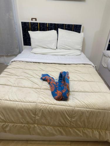 Panorama Pyramids And Jacuzzi in Unknown City, Egypt