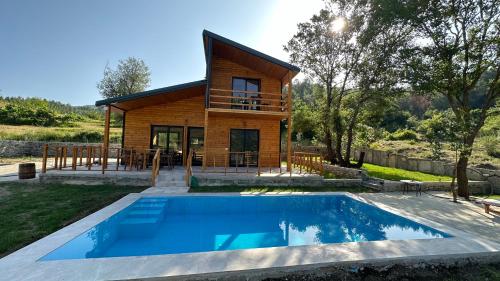 Green Oasis in Unknown City, Albania