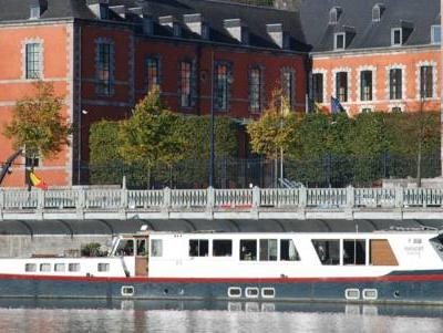 MS Elisabeth - carbon neutral hotel in Namur