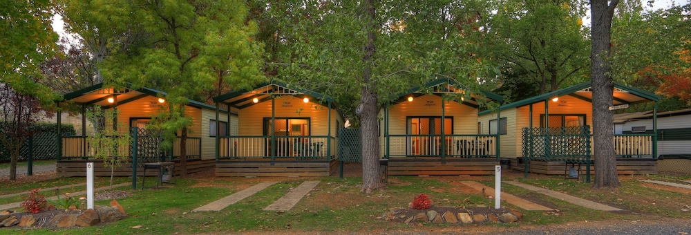 Bright Accommodation Park in Bright, Australia
