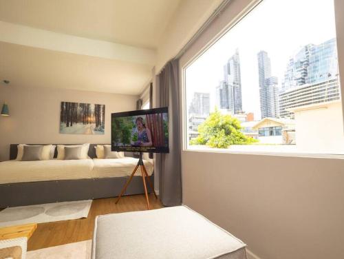 Cozy studio for 3 guests in the heart of Silom 3B
