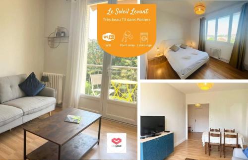 Le Soleil Levant Beau T3 Moderne Et Lumineux in Poitiers, France