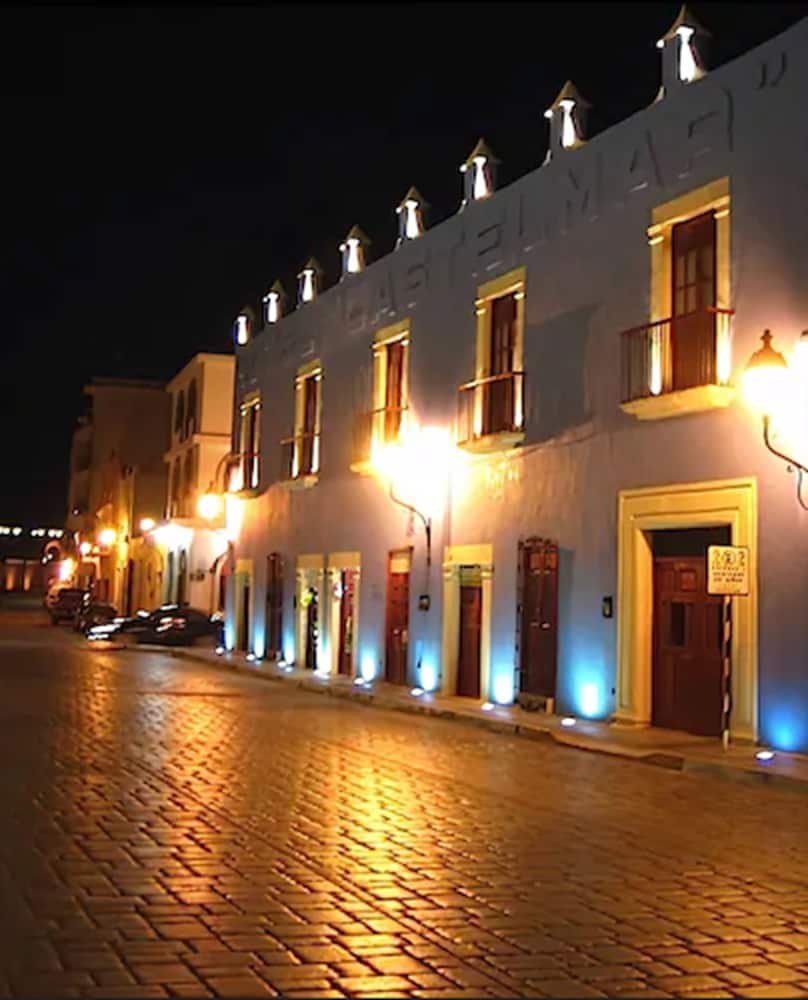 Front of property - evening/night