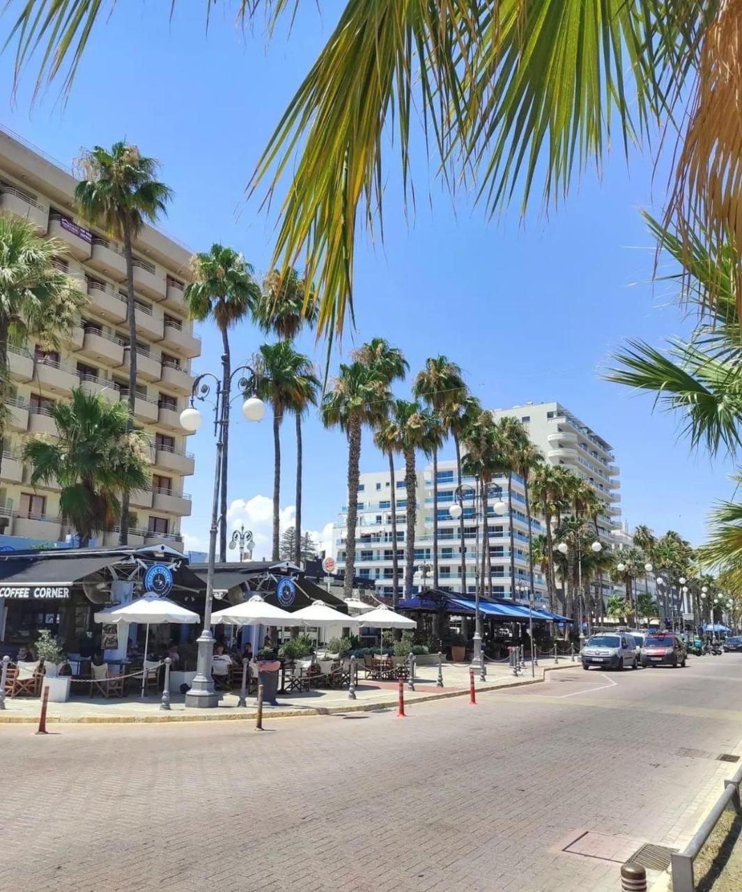 Extremely comfy apt with spacious private terrace 10min walk to the beach & in Town