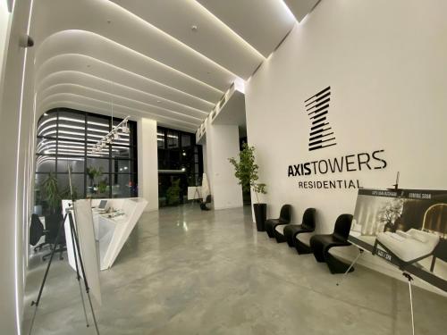Luxury Studio @ Axis Towers in Heart of Tbilisi