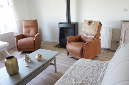 Kustverhuur Huuske Groede pittoresk huisje vlakbij zee in Breskens, Netherlands