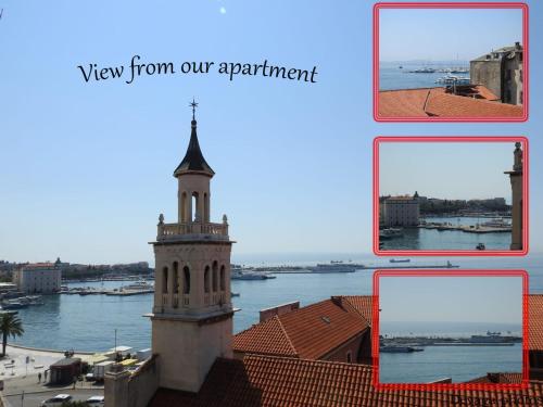 Top of the Tops Center Apartment best sea view in town — 4-Star Luxury Hotel in Split, Croatia