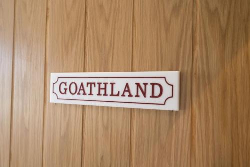Lettered Board Apartments 1 2 & 3