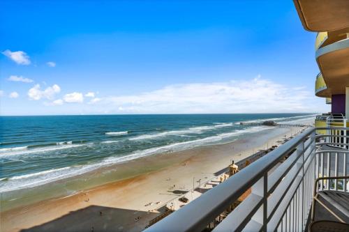 Serene Oceanfront Getaway 1BR with Private Balcony at Wyndham Oceanwalk in Daytona Beach, United States