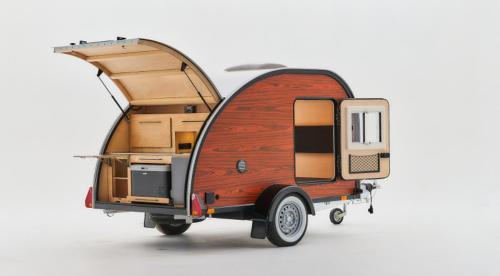 Mini Caravane Teardrop - carbon neutral hotel in Unknown City