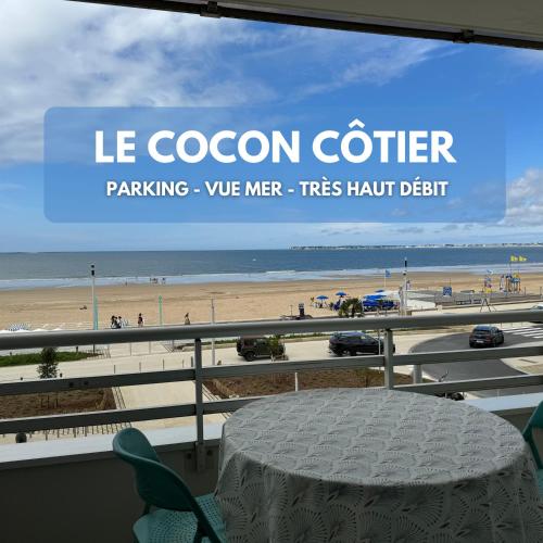 Cocon Cotier Vue Sur Mer Parking Proche de la Thalasso Terrasse — hotel in Pornichet