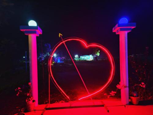 Dam view water park and resort in Unknown City, India