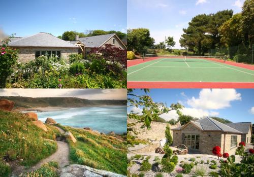 Putsborough Manor 3 Self Catering Cottages with Beach a short walk dog friendly all year On site Tennis Play Area Paddock Spa baths BBQ Private Gardens Superfast WIFI in Braunton, United Kingdom