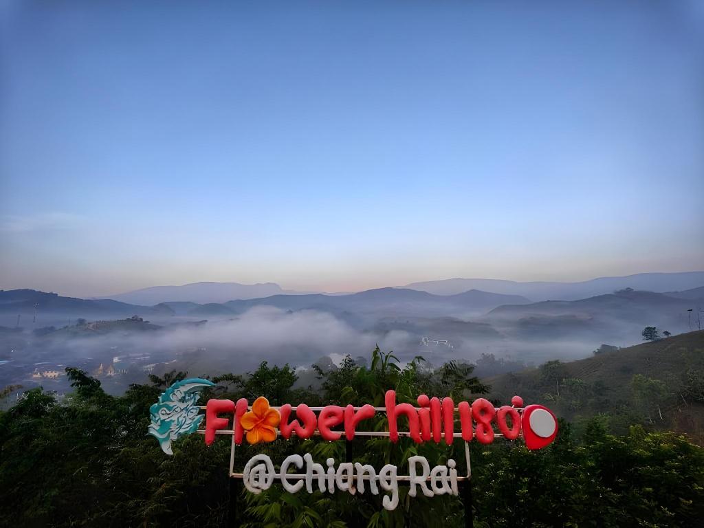 Flower hill 180 in Chiang Rai, Thailand