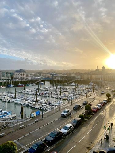 Duchesse de Berry Vue Sur Port in Dieppe, France