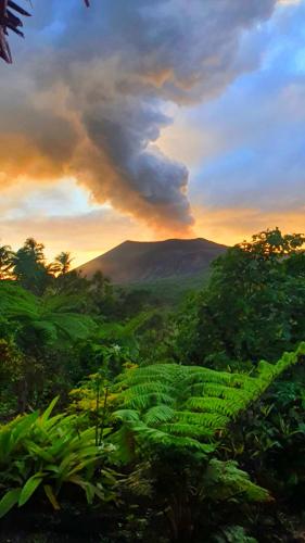 Volcano Island paradise bungalows in Isangel, Vanuatu