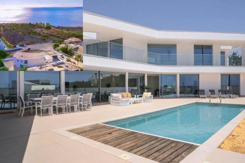 Ocean view Architectural Modern Villa — 4-Star Luxury Hotel in Lagos, Portugal