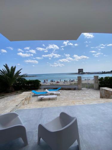 Waterfront villa Tina — 4-Star Luxury Hotel in Porto Cesareo, Italy