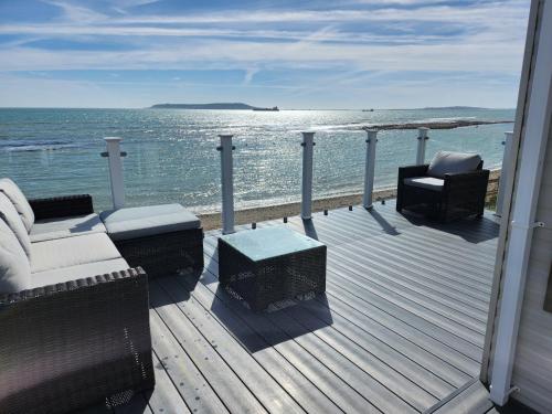 Europa Willow Pitch 29 Creek Caravan Park dog friendly in Ringstead, United Kingdom