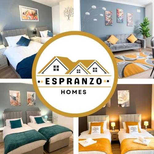 Espranzo Homes Comfy Contractor digs 4 Bedrooms 2 Bath Sleeps 8 — 4-Star Luxury Hotel in Lowestoft, United Kingdom