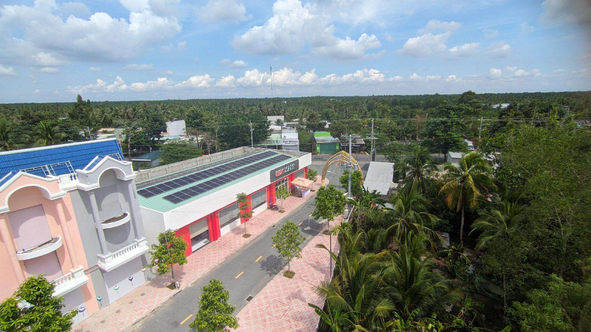 Khu Nghi Duong Sen Hong Town in Ben Tre, Vietnam