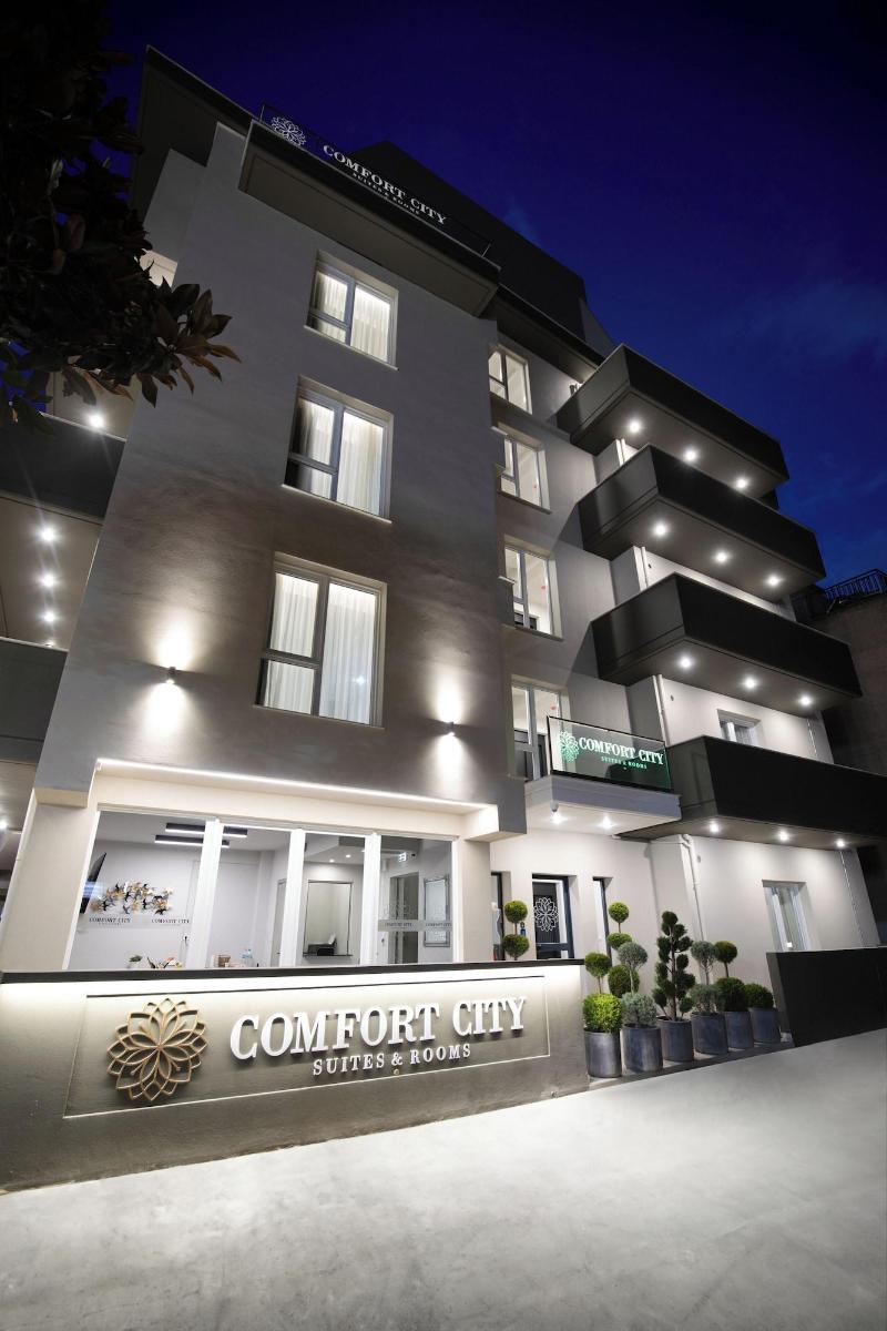 Comfort City Suites & Rooms - carbon neutral hotel in Larisa
