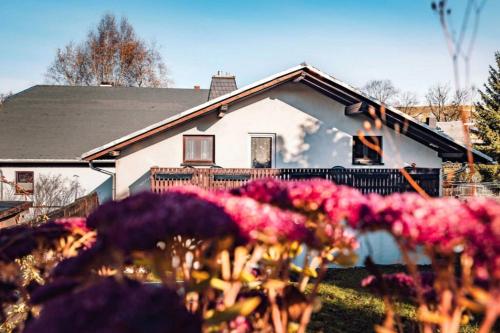 NEU Ferienhaus Paditz mit Pool in Markersbach, Germany