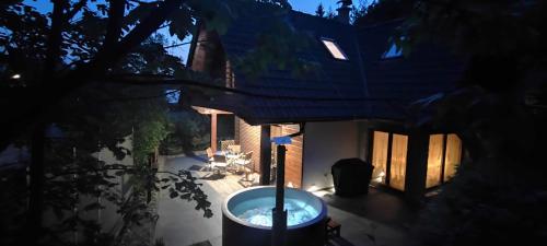 Chalúpka Jánošikove diery in Terchova, Slovakia