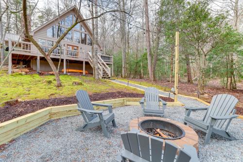 Peaceful Cabin With Hot Tub 11 Mi To Blue Ridge 20756119 — Epworth
