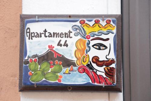 Apartment 44 — 4-Star Luxury Hotel in Catania, Italy