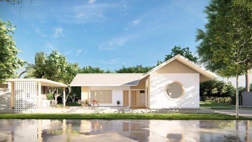 บ้านหมอบิวพูลวิลล่า Baanmhorbewpoolvilla in Chiang Khan, Thailand