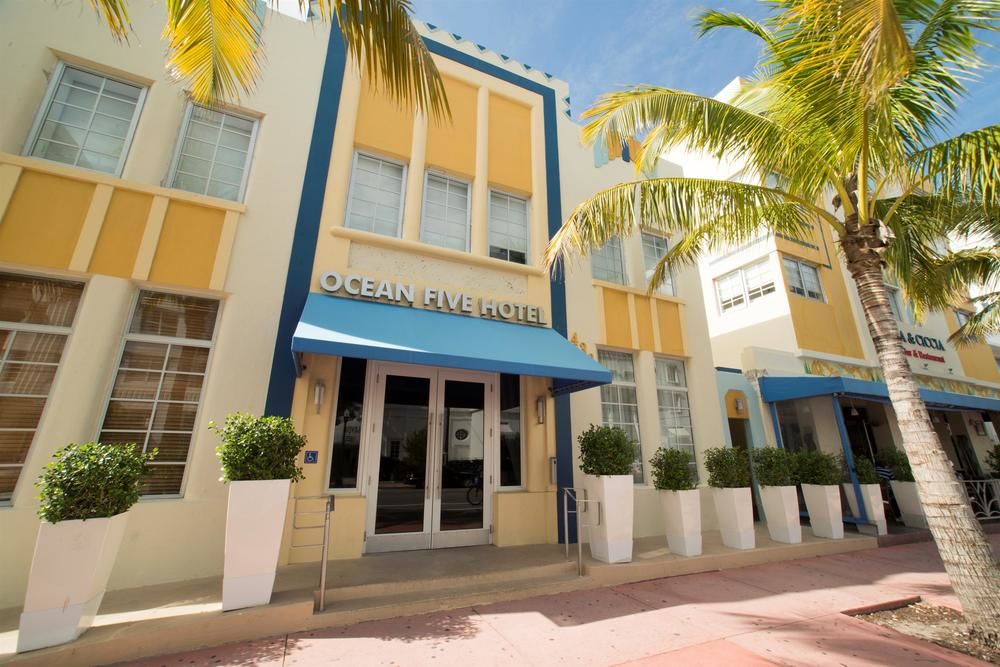 Ocean Five Hotel - carbon neutral hotel in Miami Beach