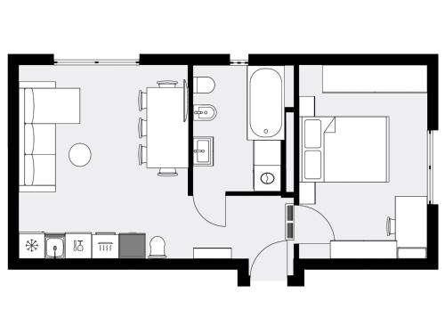 Urban Apartments Premium No 3 Free Private Parking Self Check In — 4-Star Luxury Hotel in Chorzow, Poland