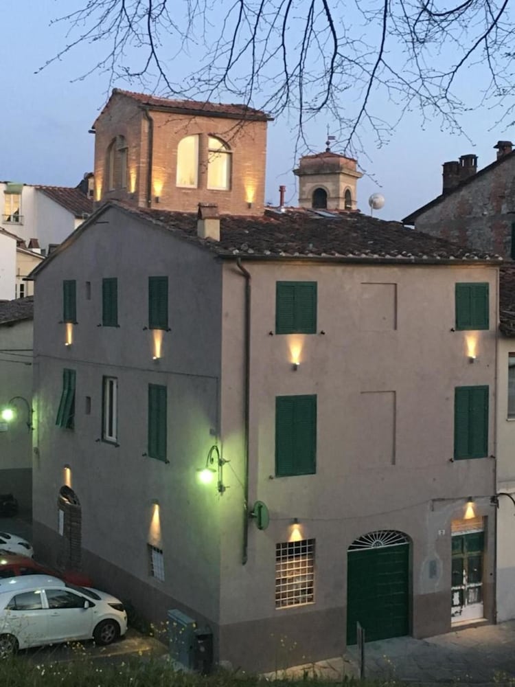 Inside the wall Santa Maria in Lucca, Italy