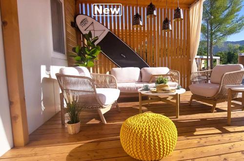 Sea House Mobile Home Pool Bikes Sup Privilege Point Camping & Villas — 4-Star Luxury Hotel in Orebic, Croatia