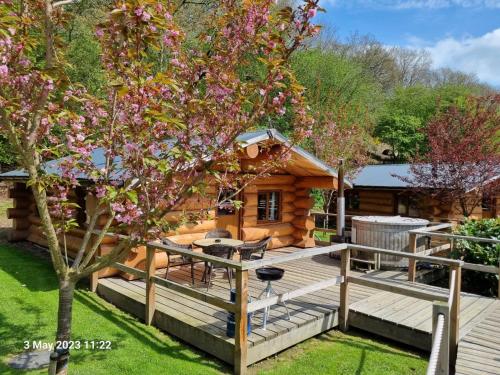 Mountain Edge Resort Lodge 3 with Hot Tub in Church Stretton, United Kingdom