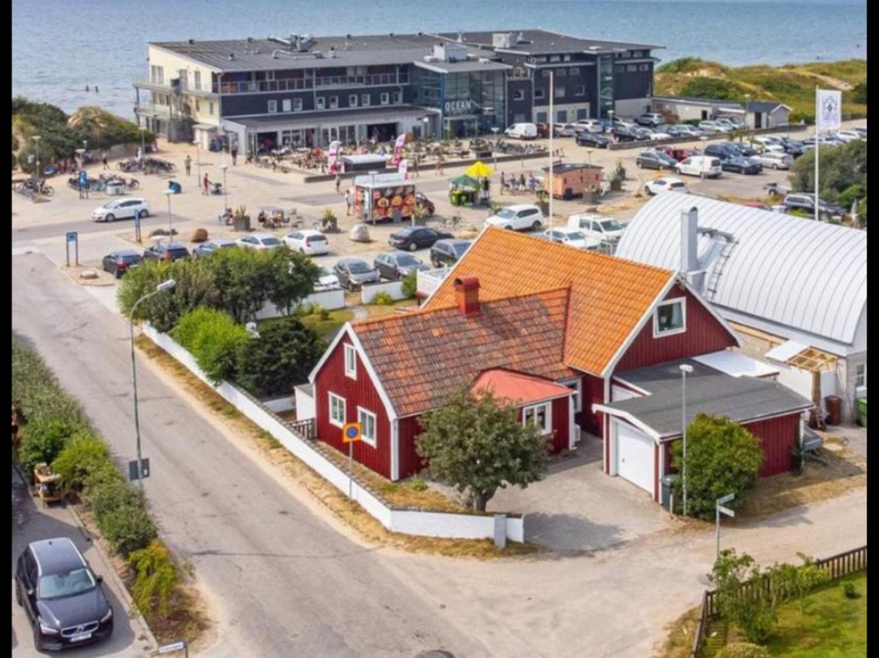 Idyll Skrea Strand in Falkenberg, Sweden
