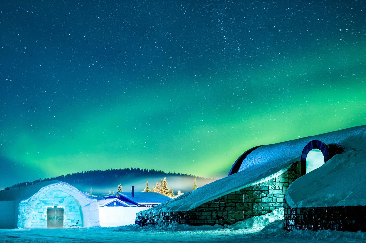 Ice Hotel - carbon neutral hotel in Kiruna