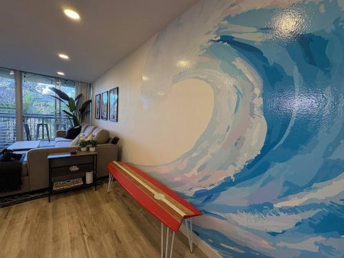 Family Fun Selfie Wall Walk to Beach Pool 3 TV in Kihei, United States