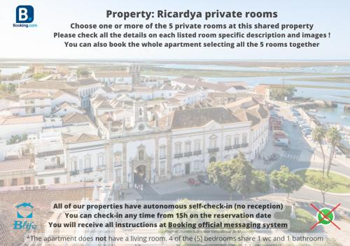 Blife Ricardya private rooms in Faro, Portugal