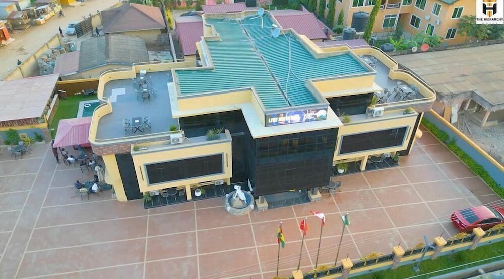 The Hierarchy Hotel in Unknown City, Ghana