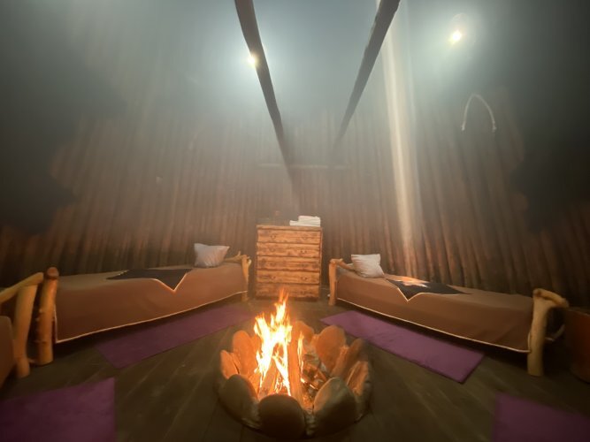 Etnopark Zelyonyij Ostrov Hotel in Manzherok, Russia