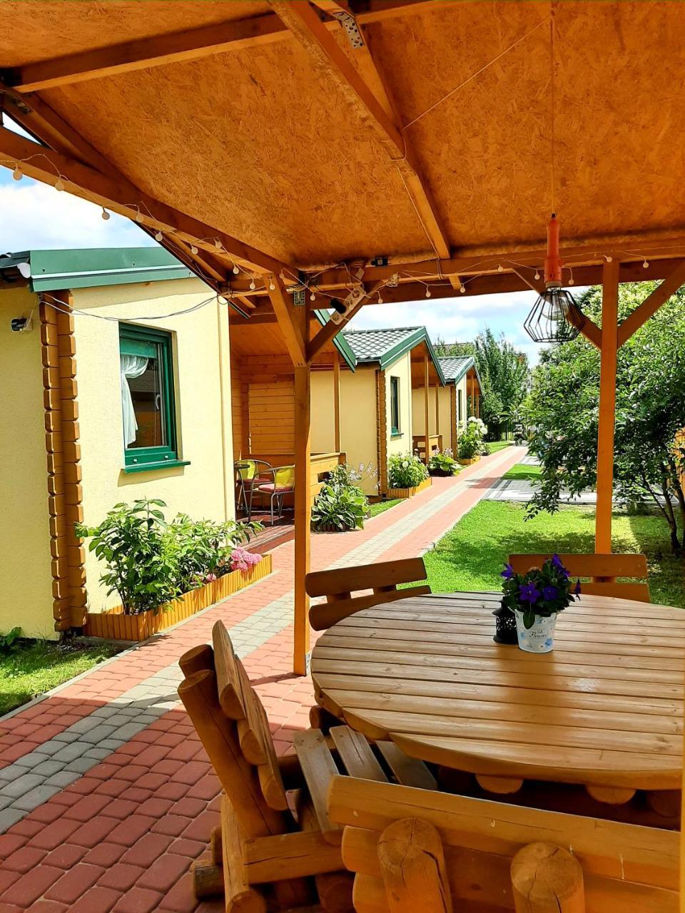 Domki nad morzem w Sianożętach in Ustronie Morskie, Poland