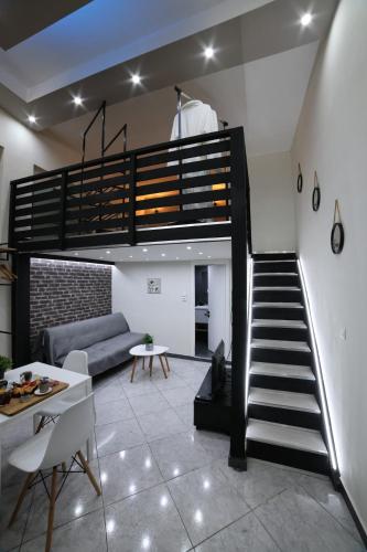 Loft Apartment 1 — 4-Star Luxury Hotel in Athens, Greece
