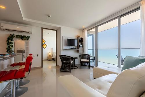 Awesome Oceanfront Morros City 29th floor 2R 3BR — 4-Star Luxury Hotel in Cartagena, Colombia