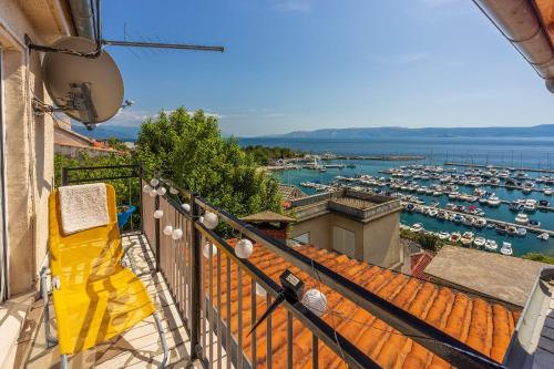 Atemberaubendes Apartment direkt am Meer gelegen mit Meerblick Klima WiFi — 4-Star Luxury Hotel in Novi Vinodolski, Croatia