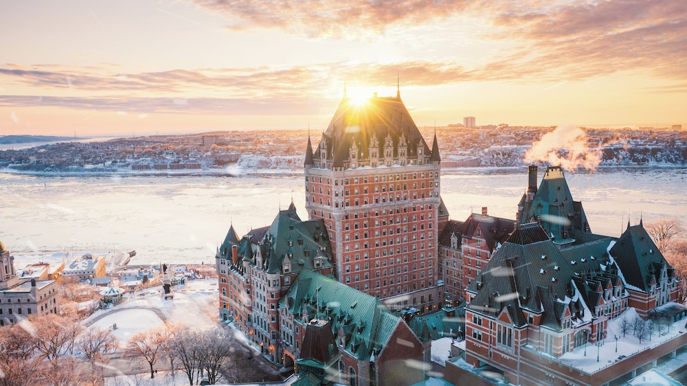 Fairmont Le Chateau Frontenac in Quebec, Canada