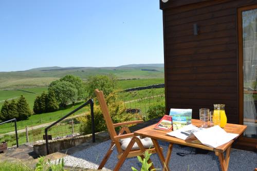 The Warren Lodge Cabin at Ashes Farm near Settle