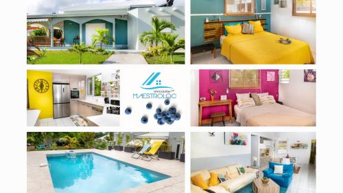 Villa L'Artist en bord de mer avec piscine privée — 4-Star Luxury Hotel in Sainte-Rose, Guadeloupe