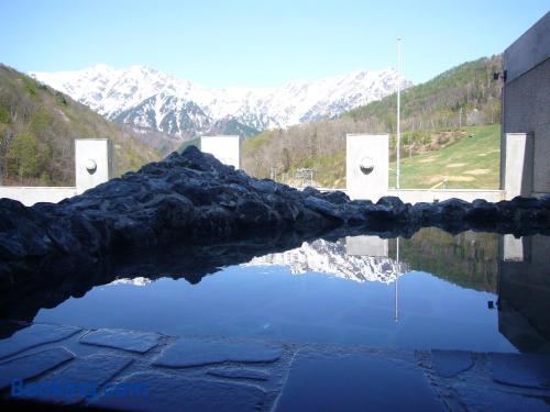 Kashimayari Sports Village in Omachi, Japan